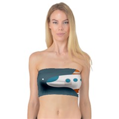 Plane Aircraft Flight Bandeau Top by Simbadda