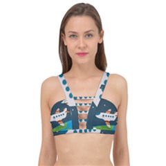 Plane Aircraft Flight Cage Up Bikini Top