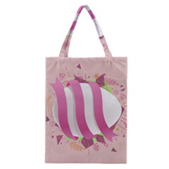 Easter Egg Colorful Spring Color Classic Tote Bag by Simbadda