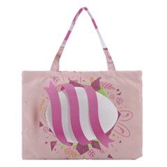 Easter Egg Colorful Spring Color Medium Tote Bag by Simbadda