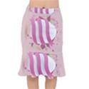 Easter Egg Colorful Spring Color Short Mermaid Skirt View1