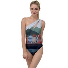 Traveling Travel Tourism Vacation To One Side Swimsuit by Simbadda