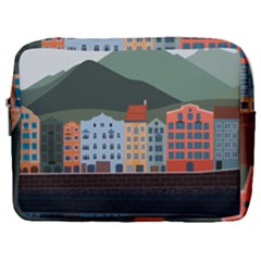 Traveling Travel Tourism Vacation Make Up Pouch (large) by Simbadda