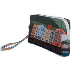 Traveling Travel Tourism Vacation Wristlet Pouch Bag (small)