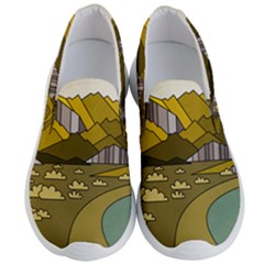 Travel Destination Landscape Nature Men s Lightweight Slip Ons by Simbadda