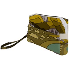 Travel Destination Landscape Nature Wristlet Pouch Bag (small)