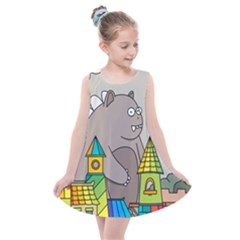 Kids Drawing Children Artwork Art Kids  Summer Dress by Simbadda