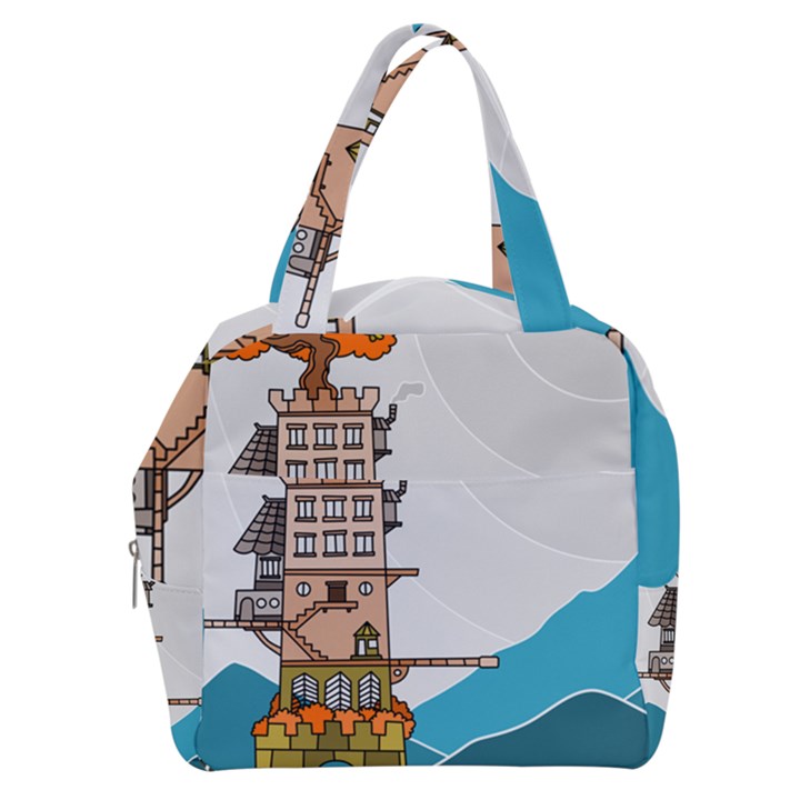 Art Artwork Drawing Painting Boxy Hand Bag