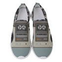 Radio Cassette Speaker Sound Audio Women s Slip On Sneakers View1