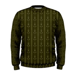 Vintage Wallpaper Vintage Wallpaper Men s Sweatshirt by Simbadda