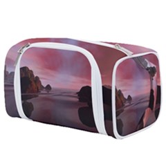 Rocks Sky Landscape Sea Wave Toiletries Pouch