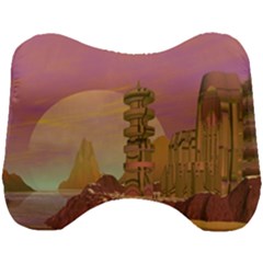 Planet Rocks City Base Fiction Head Support Cushion