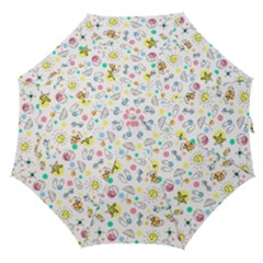 Summer Pattern Design Colorful Straight Umbrellas by Simbadda