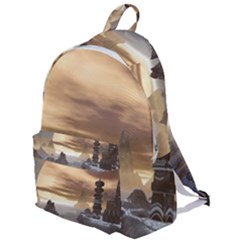 Planet Moon Rocks City Fiction The Plain Backpack