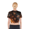 Fractal Pattern Background Space Cotton Crop Top View2