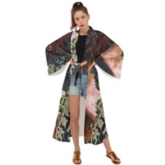 The Background Model Creative Maxi Kimono