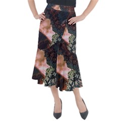 The Background Model Creative Midi Mermaid Skirt