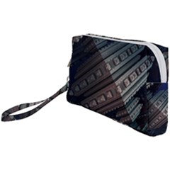 Fractals 3d Graphics Shapes Wristlet Pouch Bag (small)