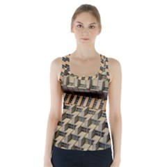 Architecture Geometry Racer Back Sports Top by Simbadda