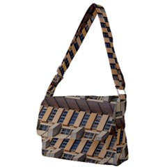 Architecture Geometry Full Print Messenger Bag by Simbadda