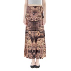 Fractals Abstraction Tla Designs Full Length Maxi Skirt by Simbadda