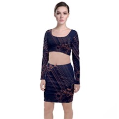 Fractals Abstraction Tla Designs Top And Skirt Sets by Simbadda