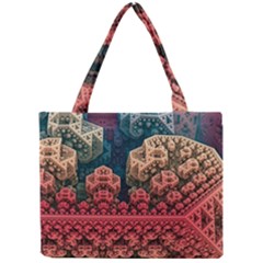 Fractals 3d Graphics Designs Mini Tote Bag by Simbadda