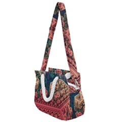 Fractals 3d Graphics Designs Rope Handles Shoulder Strap Bag