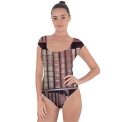 Library Books Knowledge Short Sleeve Leotard 