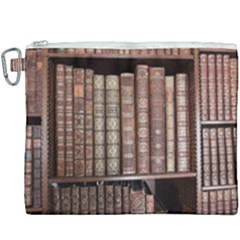 Library Books Knowledge Canvas Cosmetic Bag (xxxl) by Simbadda