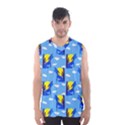 Blue Coyote Pattern Men s SportsWear View1