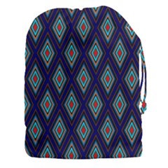 Colorful Diamonds Pattern3 Drawstring Pouch (xxxl)