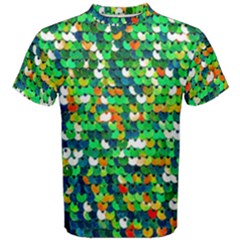 Funky Sequins Men s Cotton Tee