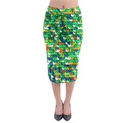 Funky Sequins Midi Pencil Skirt by essentialimage