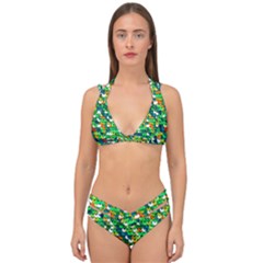 Funky Sequins Double Strap Halter Bikini Set by essentialimage