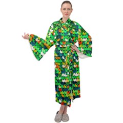 Funky Sequins Maxi Velour Kimono by essentialimage