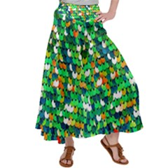 Funky Sequins Satin Palazzo Pants