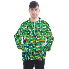 Funky Sequins Men s Half Zip Pullover by essentialimage