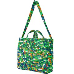 Funky Sequins Square Shoulder Tote Bag by essentialimage