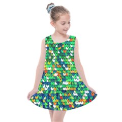 Funky Sequins Kids  Summer Dress by essentialimage