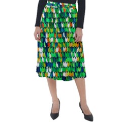 Funky Sequins Classic Velour Midi Skirt  by essentialimage