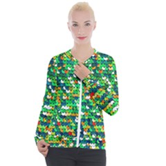 Funky Sequins Casual Zip Up Jacket by essentialimage