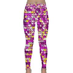 Funky Sequins Classic Yoga Leggings by essentialimage