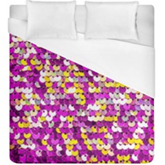 Funky Sequins Duvet Cover (king Size) by essentialimage