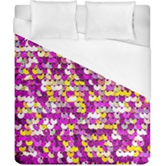 Funky Sequins Duvet Cover (california King Size) by essentialimage