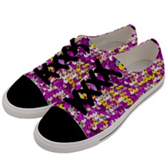 Funky Sequins Men s Low Top Canvas Sneakers by essentialimage