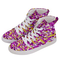 Funky Sequins Men s Hi-top Skate Sneakers by essentialimage