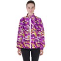 Funky Sequins Women s High Neck Windbreaker View1