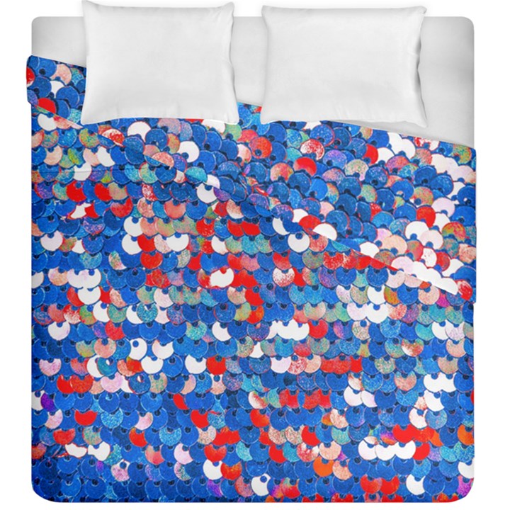 Funky Sequins Duvet Cover Double Side (King Size)