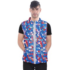 Funky Sequins Men s Puffer Vest by essentialimage